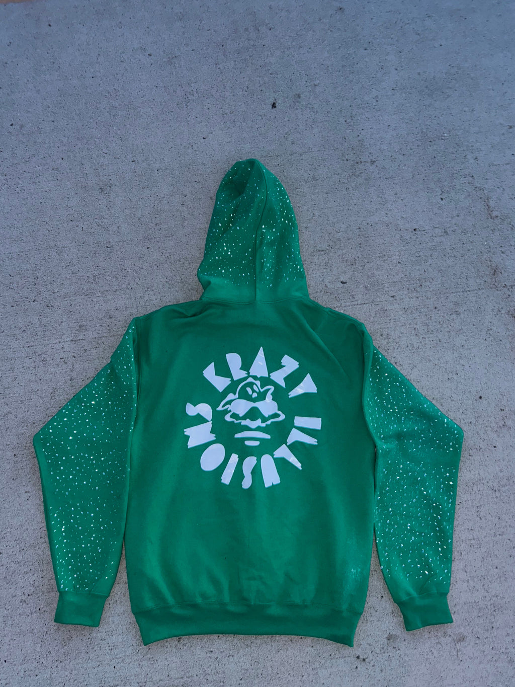 Green Rhinestone