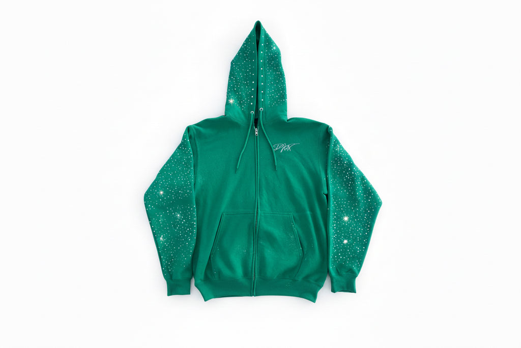 Green Rhinestone