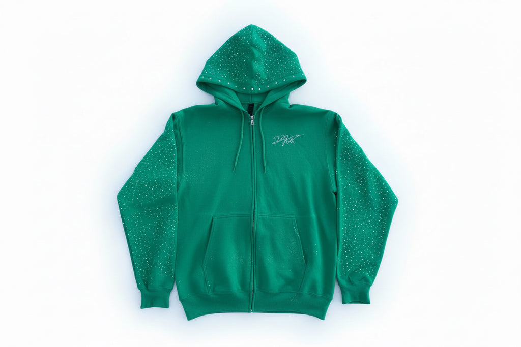 Green Rhinestone